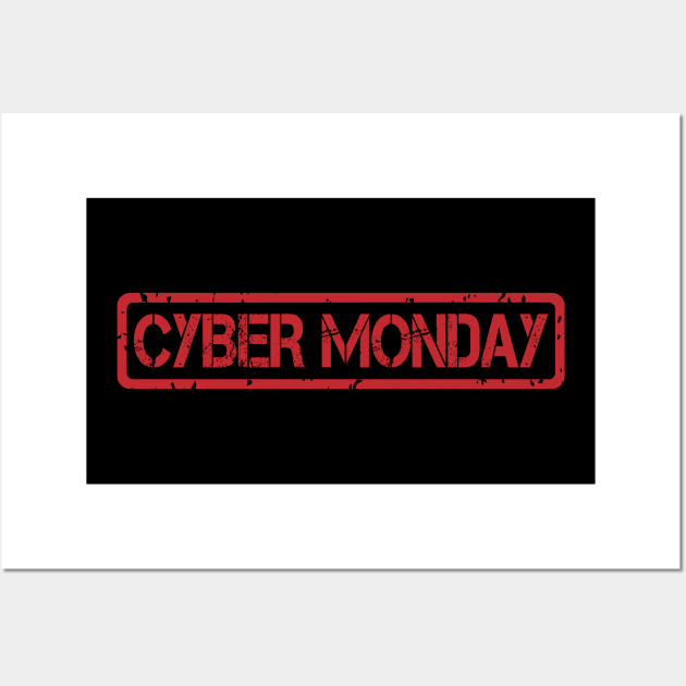 Cyber Monday Wall Art by Usea Studio